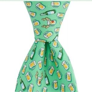 Vineyard Vines Red Nosed Reinbeer Silk Tie